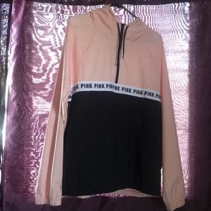 New VS Pink Anorak Jacket and Bag